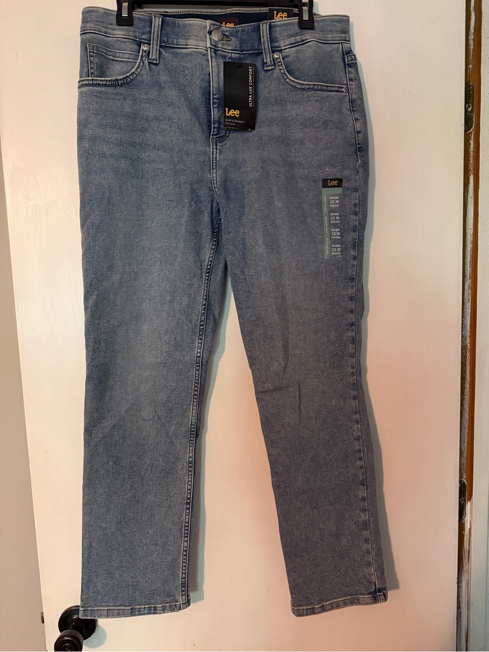 Lee Women's Straight Leg Jeans - Light Blue